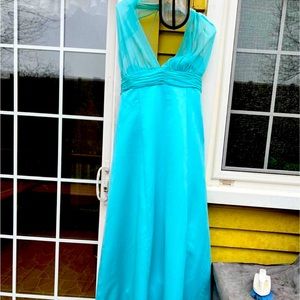 Formal dress: wedding, prom, evening wearTiffany blue dress. Size 10-12!